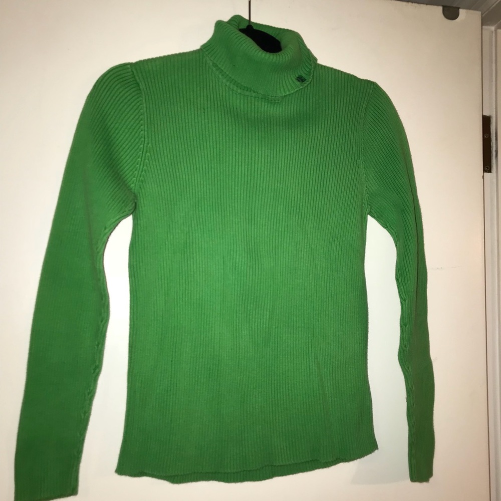 Green RL sweater